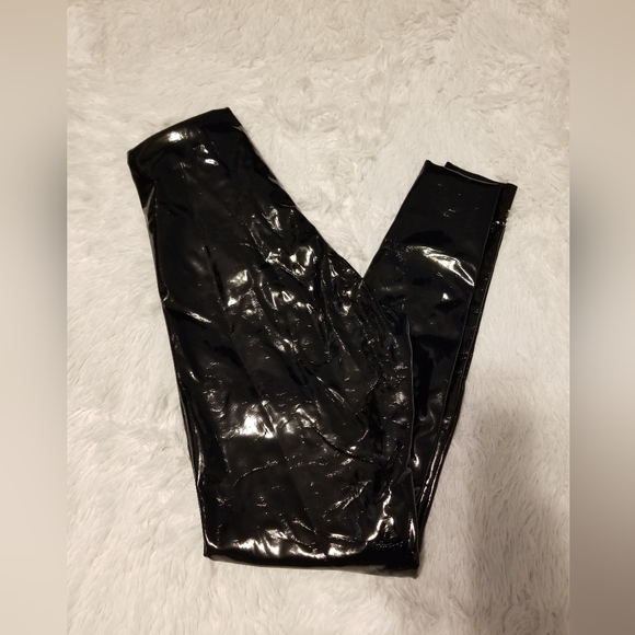Commando Faux Patent Leather Leggings Women's Size XS Color Black - Picture 5 of 11